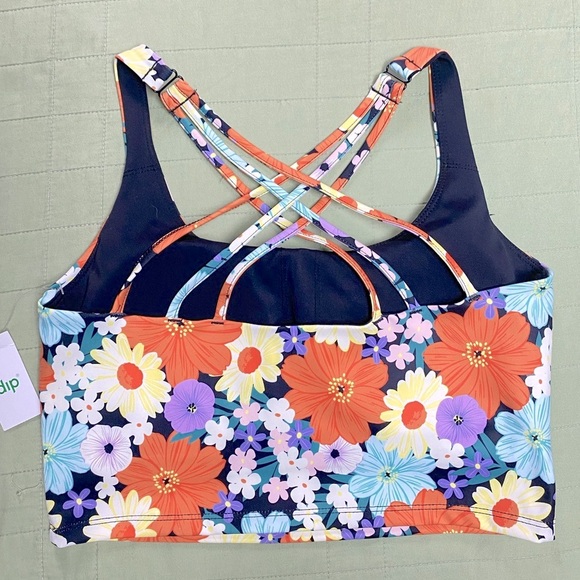 DIP NWT SUPER CUTE SPORTS BRA - Picture 2 of 2